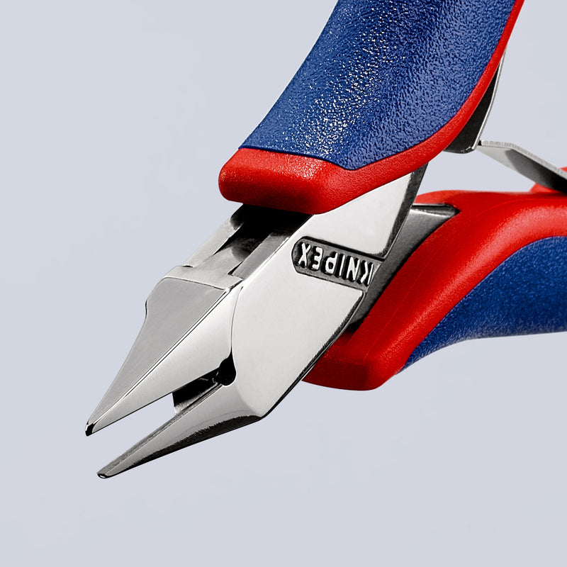 Knipex - Seitenschneider Elektronik-Seitenschneider 77 72 115 SB spiegelpoliert,115mm