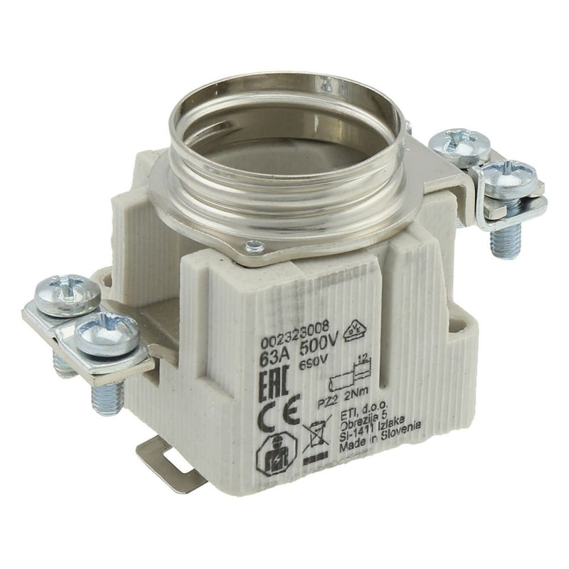 Eaton - D-Sicherungssockel Sicherungsunterteil SICHERUNGS#SFRD33 Niedersp. 63A 500V − 15 Stück