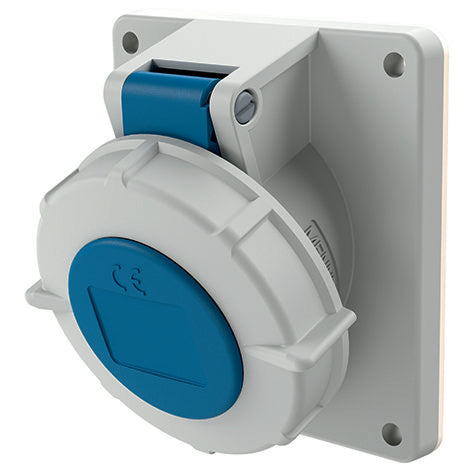 Mennekes - CEE-Anbausteckdose (IEC 60309) Anbaudose TwinCONTACT 1703 16A4p9h230V, IP67
