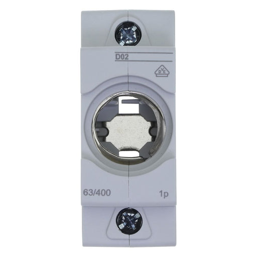 Eaton - NH-Sicherungsunterteil Sicherungsunterteil PDD02-1 1 polig D02 63A − 15 Stück