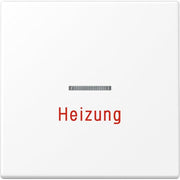 Jung - Abdeckung/Bedienelement für Installationsschalterprogramme Wippe 1-fach LS 990 H WWM schneeweiß matt
