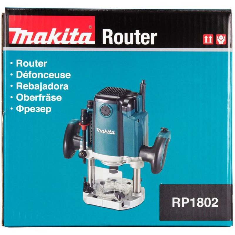 Makita - Oberfräse (elektrisch) Oberfräse RP1802X07 1.850 W im MAKPAC