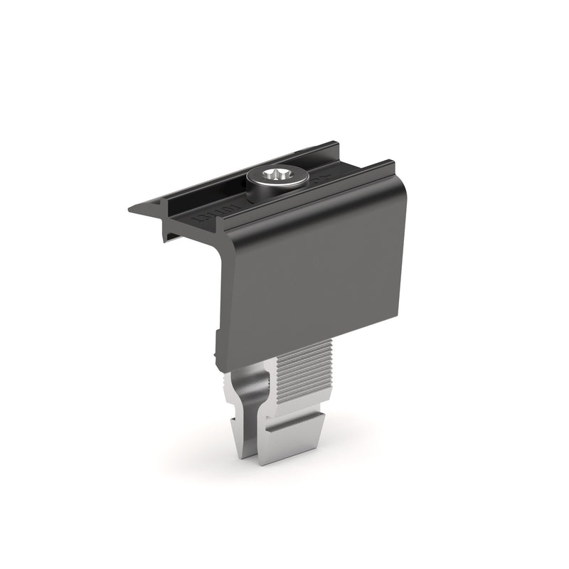 Schletter Solar - Photovoltaik-Verbindungs- und Befestigungselement Endklemme Classic wide H 131101-921 schwarz − 50 Stück