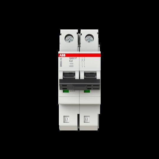 ABB Stotz S&J - Leitungsschutzschalter Leitungsschutzschalte S402P-C2 − 5 Stück