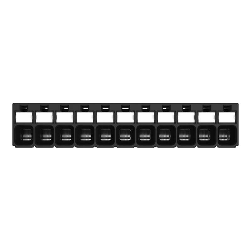 WAGO - Leiterplattenklemme THR-Leiterplattenklemme 20861111300000997607 Drücker,1,5mm²,sw − 940 Stück