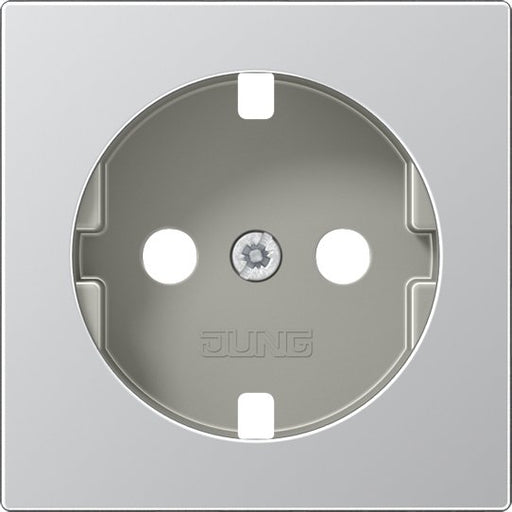Jung - Abdeckung/Bedienelement für Installationsschalterprogramme Abdeckung A 1520 PL AL f.SCHUKO Steckdosen