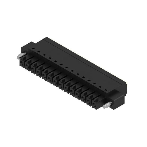 Weidmüller - Kabelsteckverbinder für Leiterplattensteckverbinder Verbinder Buchsenleiste BCF 3.81/#1972000000 3.81mm − 50 Stück
