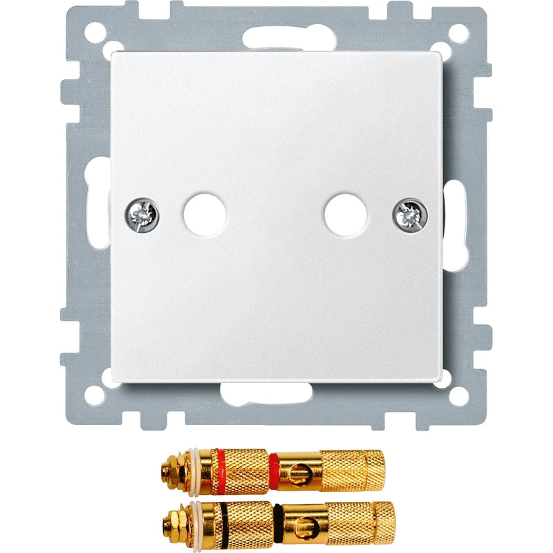 Merten - Einsatz/Abdeckung für Kommunikationstechnik Zentralplatte pws 469319 für Lauts.-Verbinder
