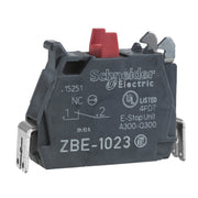 Schneider Electric - Hilfsschalterblock 1Ö ZBE1023 f. Frontelement − 5 Stück