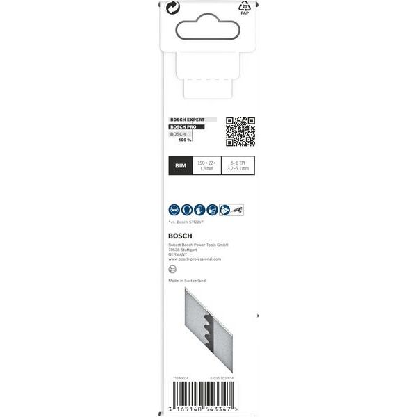 Bosch - Säbelsägeblatt PRO Multi Material 2608657608 Demolition S610VF