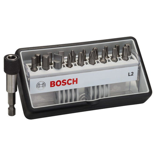 Bosch - Bit-Set 18+1-tlg Schrauberbit-Set, 2607002568 Robust Line L