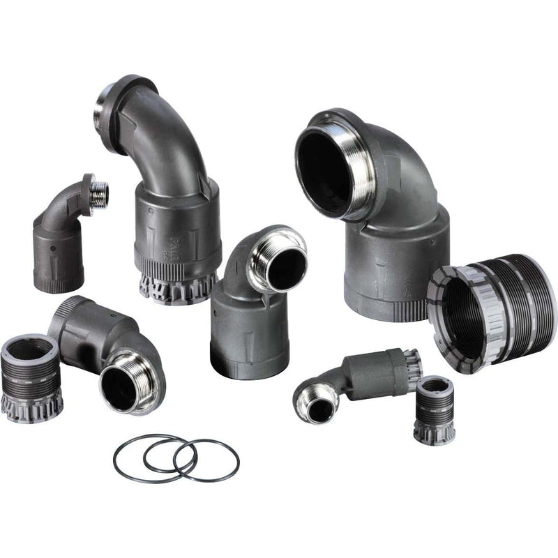 ABB Stotz-Kontakt - Kunststoff-Wellschlauch-Verschraubung Verschraubung NKBH-M323-13 − 30 Stück