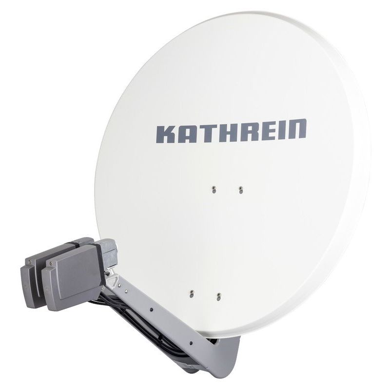 Kathrein - Satellitenantenne Offset-Parabolantenne CAS 90 ws 90cm weiss