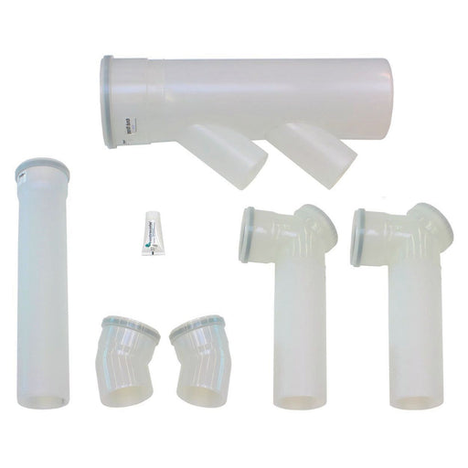 Vaillant - Anschluss-/Rohrbausatz Erweiterungs-Set 0020106556 250mm PP − 1 Stück by Vaillant
