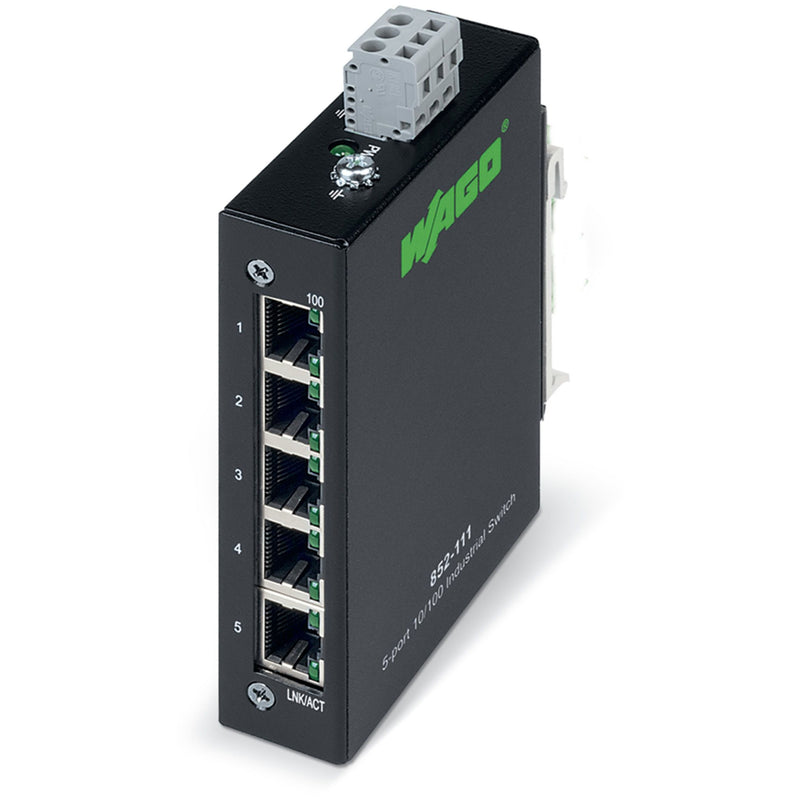WAGO - Netzwerk Switch Industrie Eco Switch 852-111 5 Port − 1 Stück