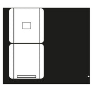 Jung - Schalter-/Steckdosenkombination SCHUKO-Steckdose 876 KOW 16A 250V