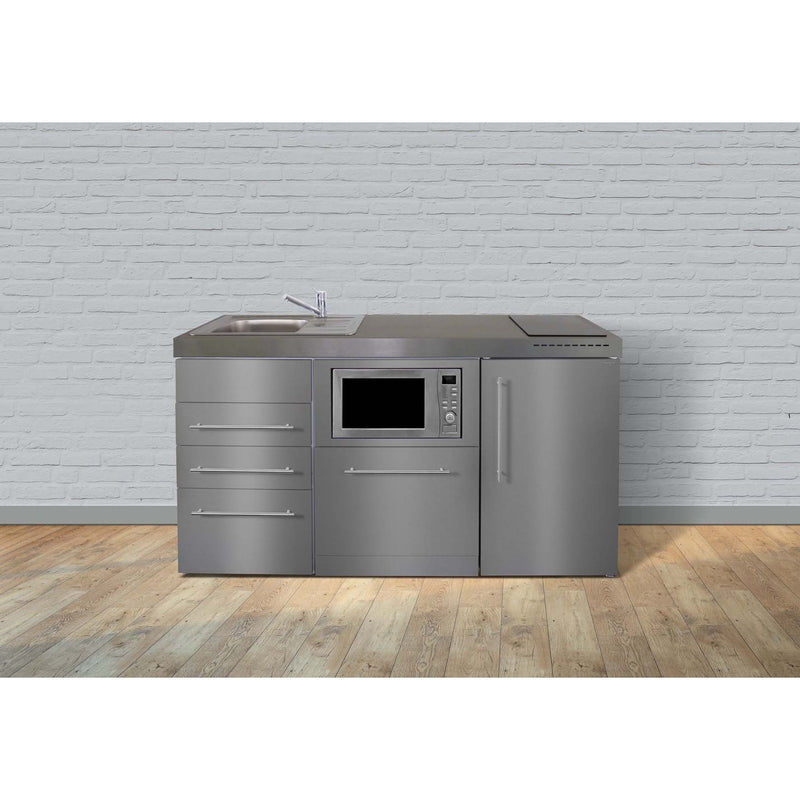 Stengel - Mini-Küche Miniküche Premiumline MPGSMS3ES160GSKSrBl Edelstahl