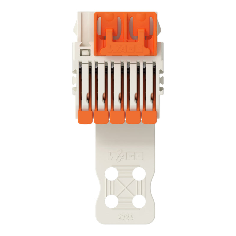 WAGO GmbH & Co. KG - Kabelsteckverbinder für Leiterplattensteckverbinder 1-Leiter-Federleiste 27341105328000300000 PushinCAGECLAMP,lgr − 50 Stück