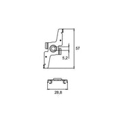 Brumberg Leuchten - Mechanisches Zubehör/Ersatzteile für Leuchten Deckenbefestigung 88488000