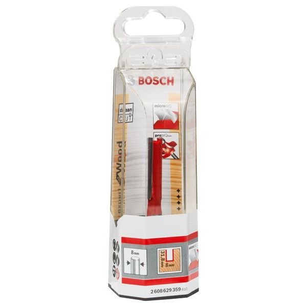 Bosch - Fräser Nutfräser Expert for Wood, 2608629359 Carbide 8 mm D1 8 mm