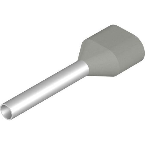Weidmüller - Aderendhülse H0,75/19DS ZH GR − 500 Stück
