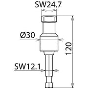 DEHN - Zubehör/Ersatzteile für Sicherheitsgeräte Arbeitskopf AK SK24 SK12 f. Motorantriebe