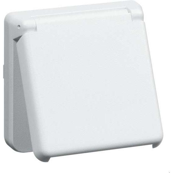 Peha - Schalter-/Steckdosenkombination Steckdose SCHUKO D 6711.02 WE S EB, reinweiß