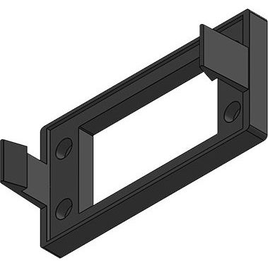 Icotek - Komponente für den Ausbau (Schaltschrank) Aufschnapprahmen KEL-SNAP 16 − 10 Stück