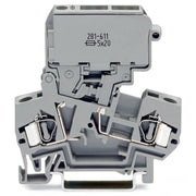 WAGO - Sicherungs-Reihenklemme Sicherungsklemme 281-611 gr 0,08-4qmm