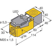 Turck - Induktiver Näherungsschalter Sensor Bi20-CP40-VP4X2 induktiv