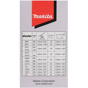 Makita - Sägekette 191H23-8 38cm 1,3mm .325Z HM