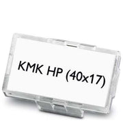 Phoenix Contact - Kabelmarkierungssystem Kabelmarkerträger KMK HP (40X17) transparent, 40x17mm − 50 Stück