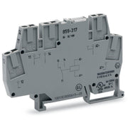 WAGO - Schaltrelais Relaismodul 859-317 DC 110 V,1 W,grau − 10 Stück