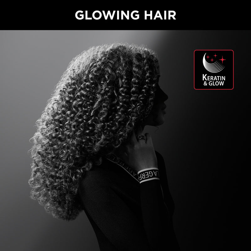 Rowenta - Haartrockner/Haarstyler Lockenstab CF311L sw/ws/rt x Karl Lagerfeld − 6 Stück