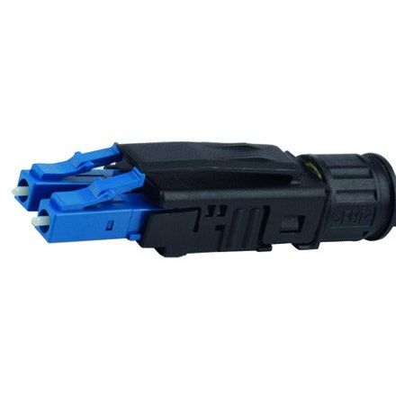 Telegärtner - LWL-Steckverbinder LC Duplex Stecker EasyGrip 100007123 Singlemode, E9/125