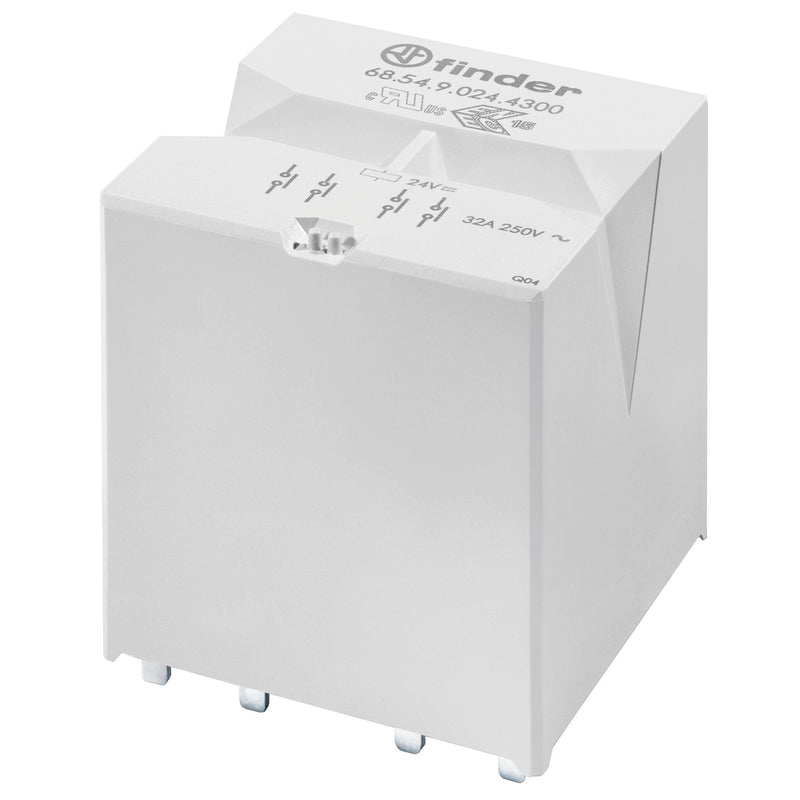 Finder - Schaltrelais Printrelais 68.54.9.024.4300 4S − 10 Stück