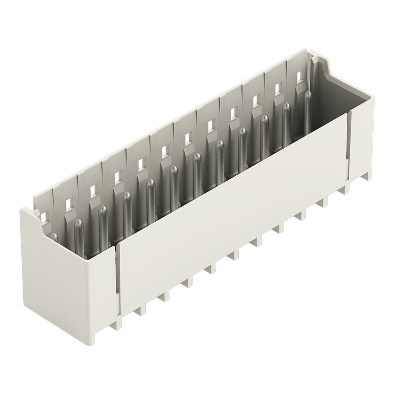 WAGO - Leiterplattensteckverbinder THR-Stiftleiste Lötstift 2092-1412/200-000 1,4mm,gerade,lgr − 100 Stück