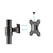 DIGITUS - Halterung für Audio-/Videosysteme Monitor Säulen-Halterung DA-90397 8 kg max., sw