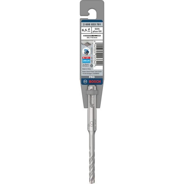 Bosch - Bohrer PRO SDS plus-5X 2608833781 Hammerbohrer 6,5 x