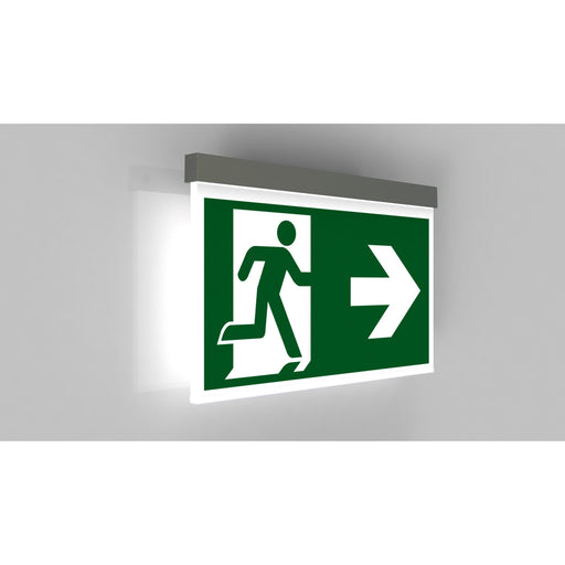 RP-Technik - Sicherheitsleuchte LED-Rettungszeichenleuchte AGW401SC-E EB 1h, SC, eds-opt