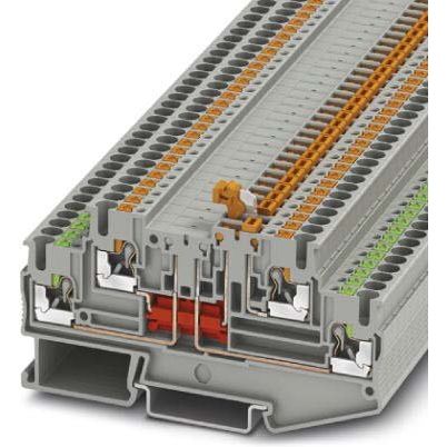 Phoenix Contact - Trenn- und Messtrenn-Reihenklemme Messertrennklemme PTT 2,5-L/MT 0,14-4qmm, 16A, 400V − 50 Stück
