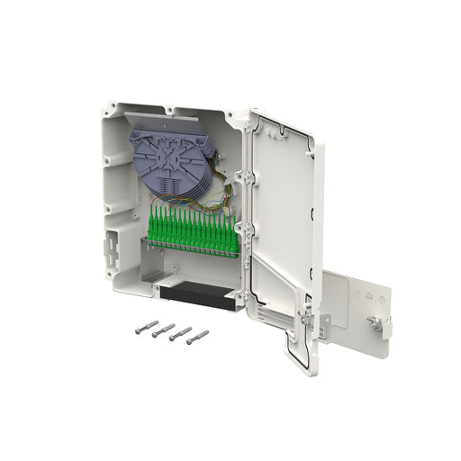 Metz Connect - Patchpanel LWL OpDAT MV 18xSC-S APC 15036C91A18-E OS2 splice IP54
