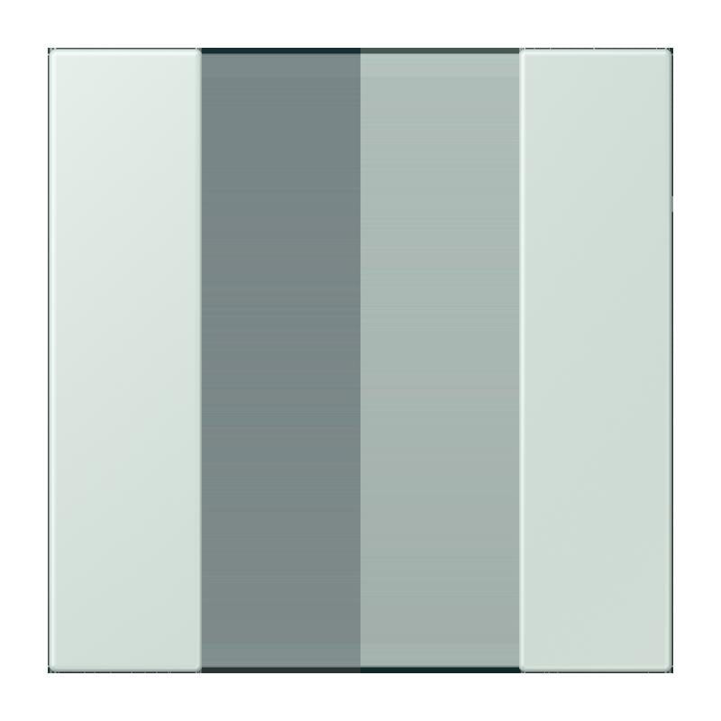 Jung - Abdeckung/Bedienelement für Installationsschalterprogramme Tastensatz 1fach LC 501 TSA 215 ceruleen pale
