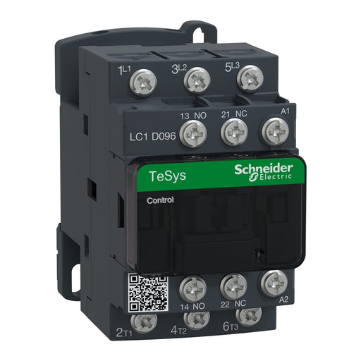 Schneider Electric - Leistungsschütz zum Schalten von Wechselstrom Leistungsschütz LC1D096R7 3-polig, 1S, 1Ö