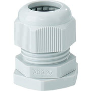 Hensel - Kabelverschraubung Anbau-Kabelstutzen ADG 25 IP 66, M 25 − 20 Stück