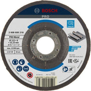 Bosch - Trenn-/Schleifscheibe PRO Metal Schleifscheibe, 2608600218 115 x 6 x 22.23 mm