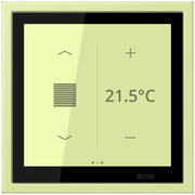 Jung - Bussystem-Mehrfach Bediengerät KNX Raumcontroller LCZ 459 BFD1S 222 vert jaune clair