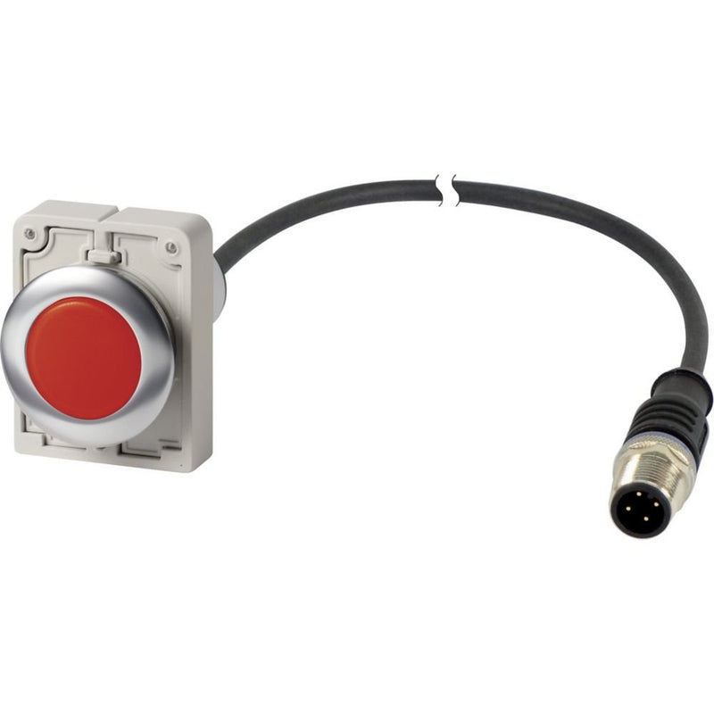 Eaton - Leuchtmelder, Komplettgerät Leuchtmelder 4polig 1m C30C-FL-R-24-P5 24V M12A-Stecker