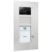 TCS Tür Control - Türstation für Türkommunikation Video-Außenstation Color AVU14010-0010 einspaltig, für 1WE