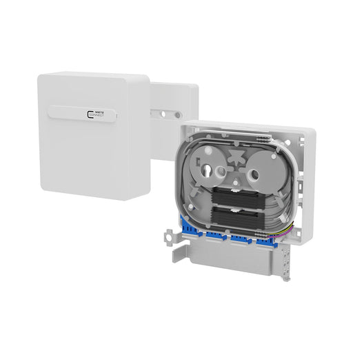 Metz Connect - Kommunikationsanschlussdose LWL Anschlussbox splice 1501597R04HC 4xLC-D UPC OS2